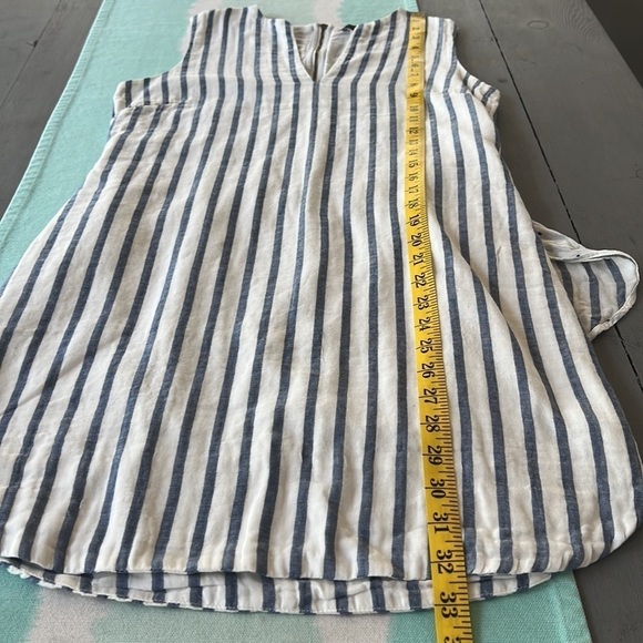 BCBGMaxAzria Stripe Dot Print Yousra Seeveless Dress - Picture 15 of 15